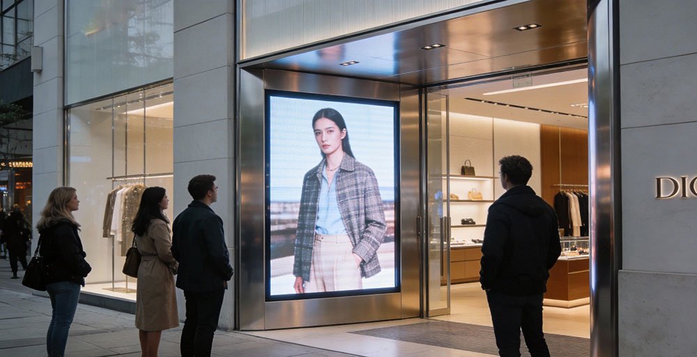 Digital signage for retail stores