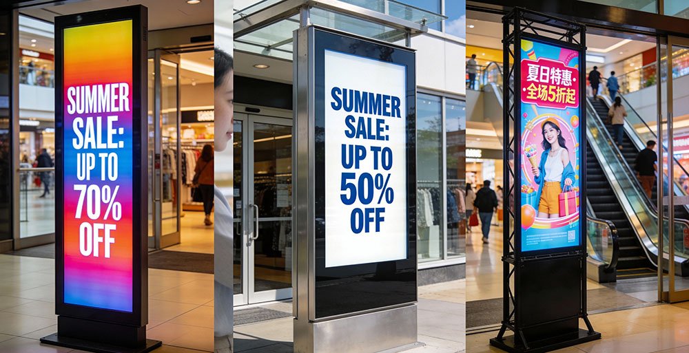 Floor-standing digital_signage