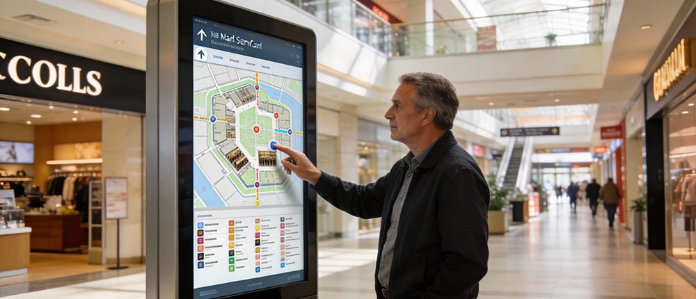 Indoor Vertical LCD Displays