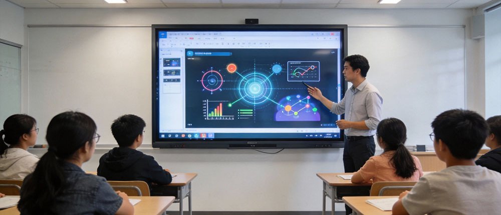 interactive flat panel for classroom